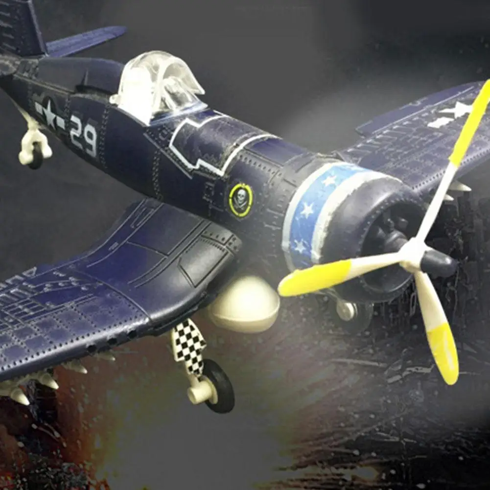 

4D Assembled Model American Pirate Carrier Fighter 1:48 Military Army Model Green J3F1