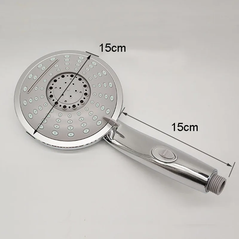 Waterfall water shower head five kinds of way with hose holder ABS | Обустройство дома