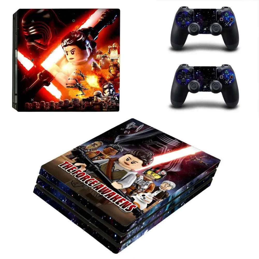 Star Wars: The Force Awakens PS4 Pro наклейка s PS 4 Play station виниловые наклейки для игровой консоли