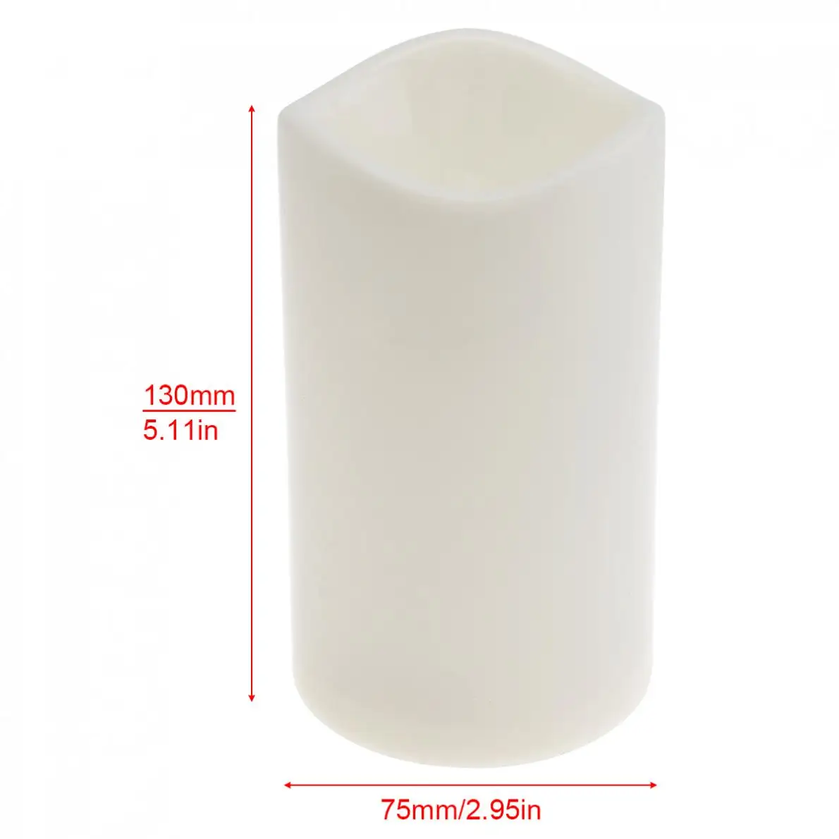13 x 7.5CM Flameless LED Candle Light with Remote Control Home Tea for Weddings Christmas Festival Celebration Parties Giftshot | Освещение