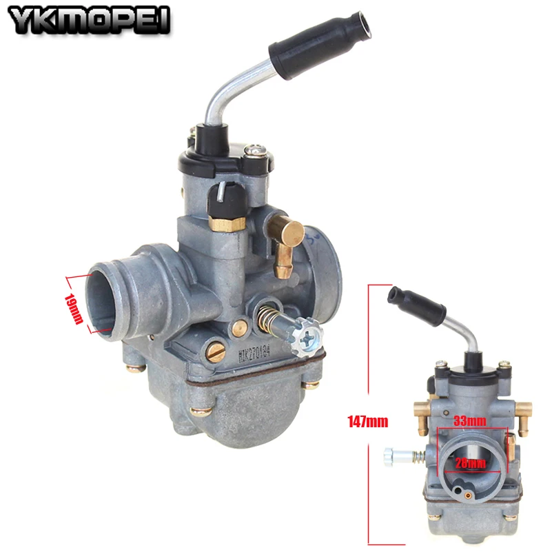 

Carburetor 47cc 49cc for KTM50 Carburetor 19mm 2 strokes Water Cooled Carburator Min Quad Dirt Pit Pocket Bikei Moto ATV