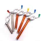Винт Ice винт для альпинизма, P70A P69A Petzl ультралегкие турбо винты Ice, сверлильные винты, A058