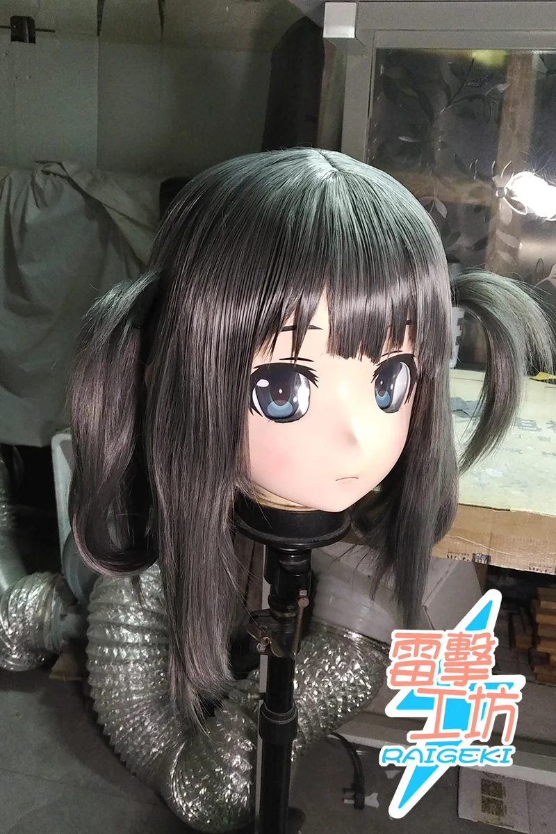 

(RAIGEKI MAKS 121) Silicone Helloween Cosplay Mask Girl Crossdressing BJD DOLL Kigurumi Anime Cosplay Mask