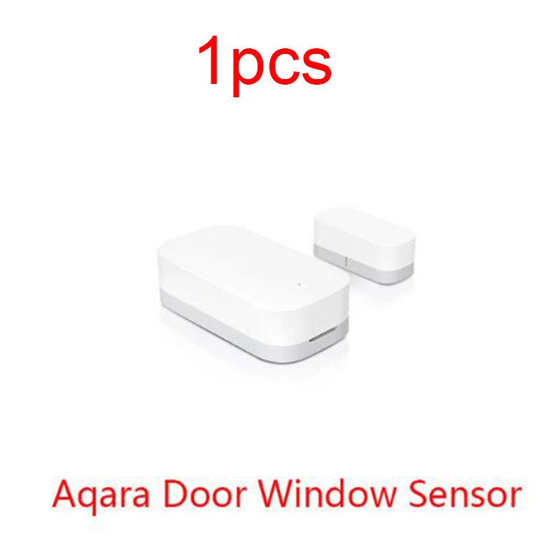 1pcs door sensor Xiaomi Aqara, датчик двери, окна, ZigBee, беспроводной комплект умного дома, система сигнализации, работает с приложением Gateway2 MiHome - Цвет: 1pcs door sensor