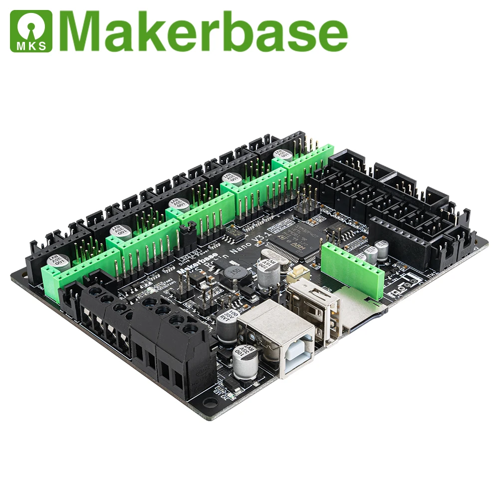 Makerbase MKS Robin Nano V3 32 бит 168 МГц F407 плата управления запчасти для 3D-принтера TFT-экран
