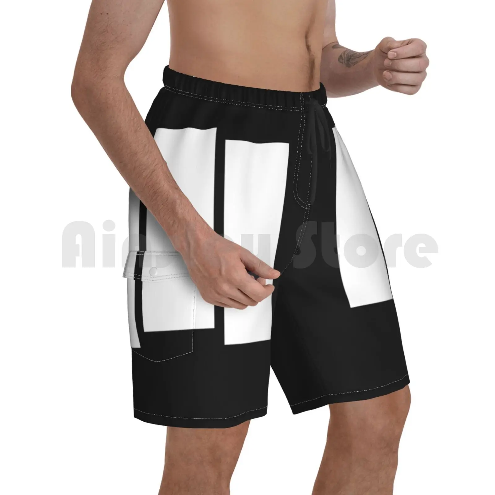 

Beach Shorts Punk Rock Music Flag 80s Alternative Cool Grunge Music Punk California 1980s