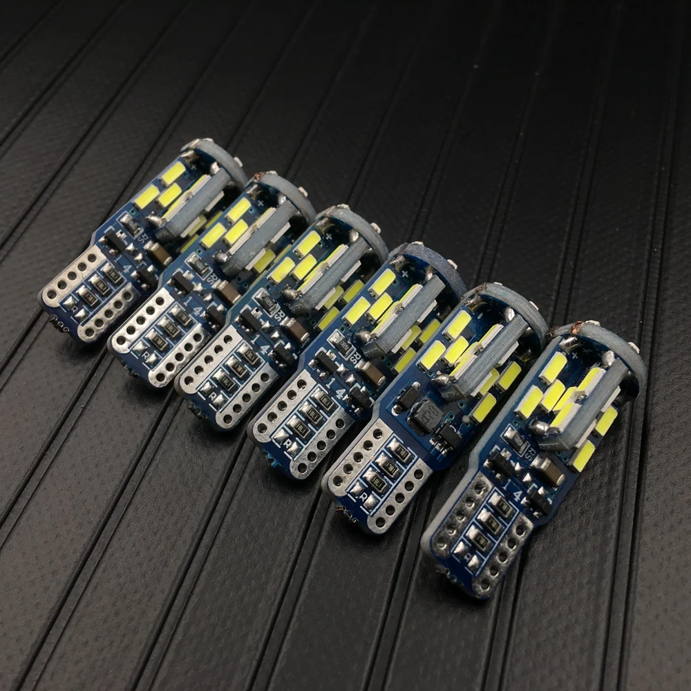 Светодиодсветодиодный CAN-шина T10 для автомобиля 30 SMD 4014 чип светодиодсветодиодный