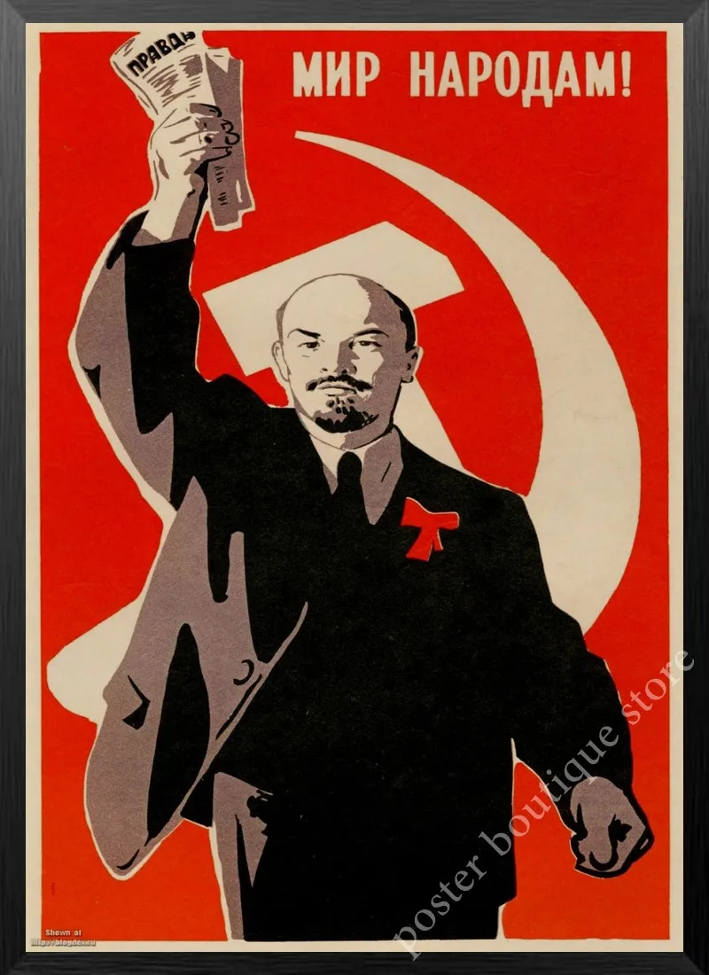 Русский Кот Иосиф Сталин портретный плакат ленинист портретный плакат CCCP винтажные наклейки декоративная настенная наклейка «сделай сам» плакаты