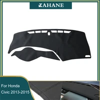 1pcs car dashboard cover mat sun shade pad instrument panel carpets for honda civic 2013 2015 c 2013 2015 car accessories