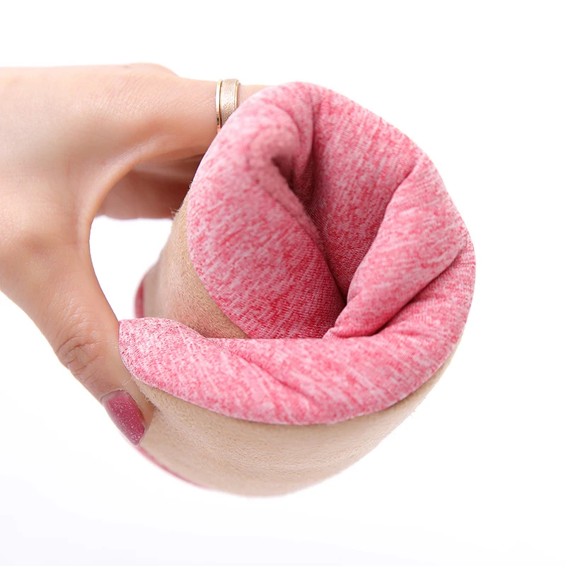 Осень зима повседневные домашние тапочки Женские унисекс без шнуровки в полоску