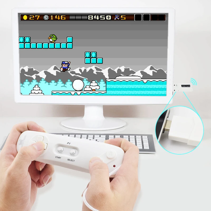 Данных лягушка видео игры консоль Беспроводной USB портативный чехол для телефона в виде ретро-игровой встроенный 620 классический 8-битный игровой мини-консоль двигаться дважды геймпад
