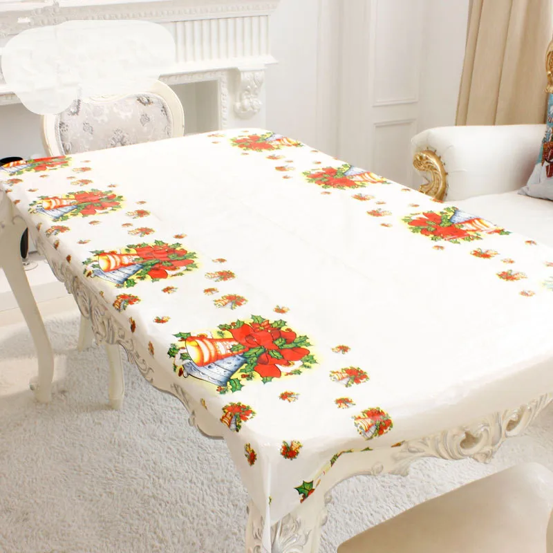 Скатерть на Новый год и Рождество украшения для кухонного обеденного стола