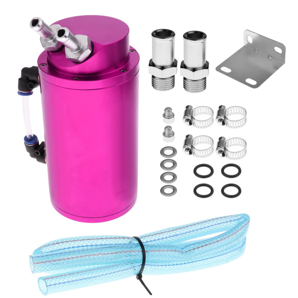 

High Quality High Capacity Engine Oil Catch Tank Reservoir Breather Can