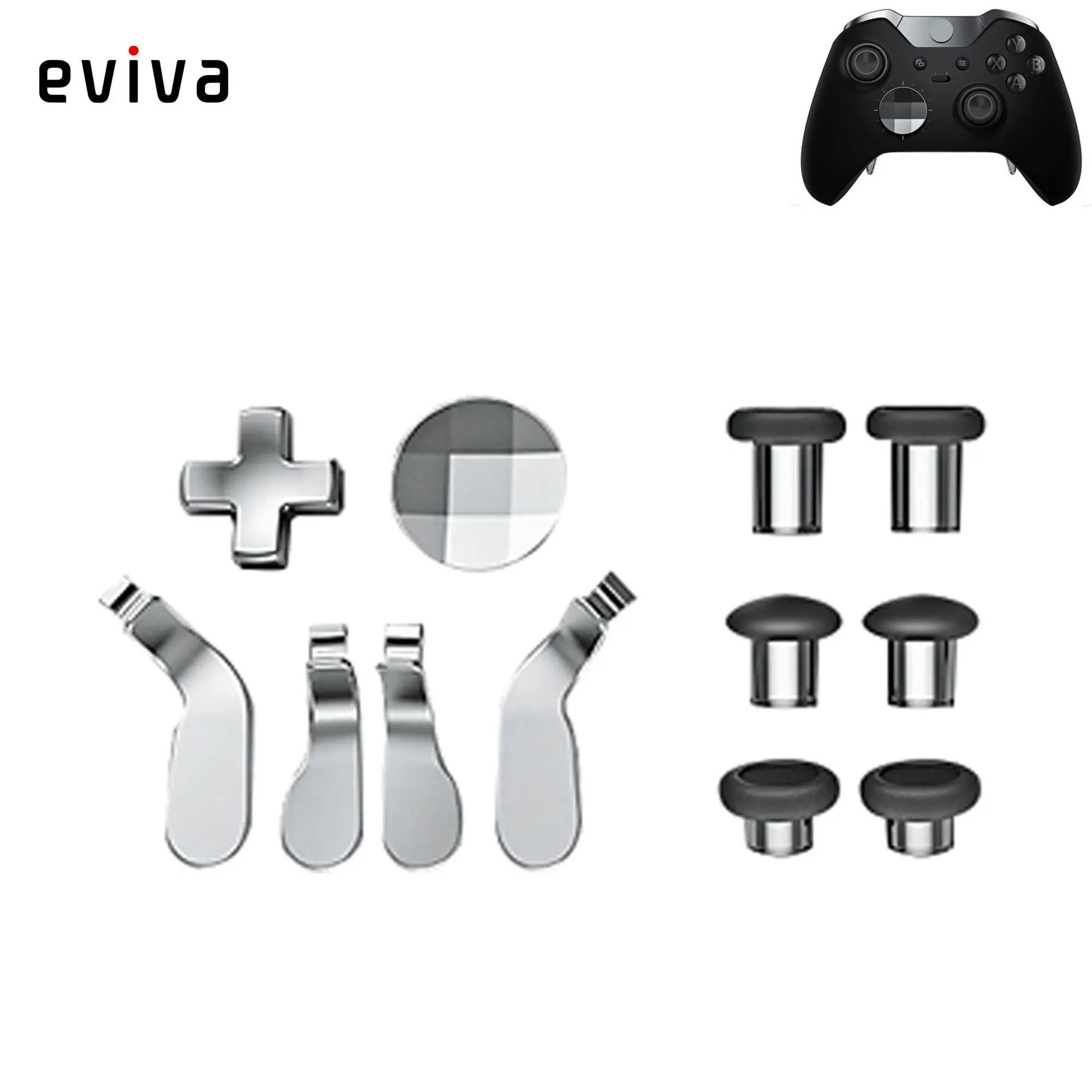 Thumbsticks для XBOX ONE Elite Controller металлический бампер кнопка переключения аналоговые