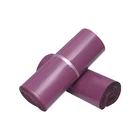 Пурпурные сумки-тоуты, 10 шт., блестящие самоклеящиеся толстые водонепроницаемые пластиковые поли-конверты, подарки, почтовые пакеты