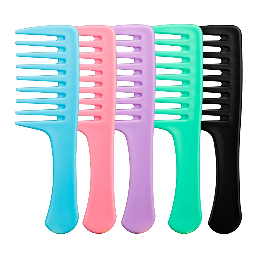

Anti-static Large Wide Tooth Comb Hairdressing Comb For Women Detangling Hair Brush Curly Hairbrush Barber Hairdresser Hair Comb
