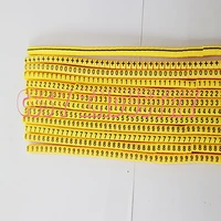 freeshipping 0 5 0 75 1 0 1 5 2 5 4 0 6 0 10 0 16 25 35 mm2 yellow cable marker plum tubing 0 9 different number