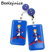 little prince fashion women card holder lanyard colorful retractable badge reel nurse doctor student exhibition id card clips