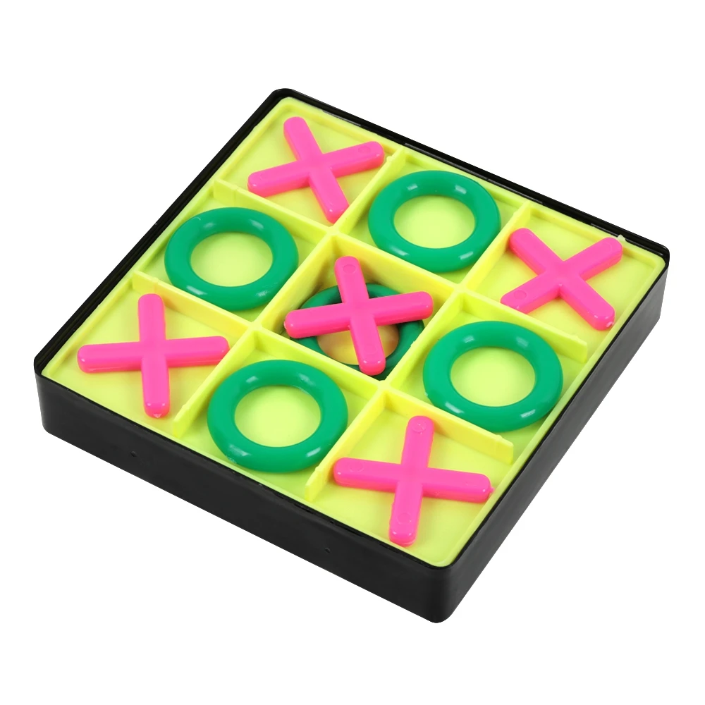 Tic Tac Toe головоломка настольная игра бык шахматы развивающая игрушка разноцветная