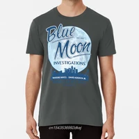 moonlighting blue moon investigations t shirt moonlighting blue moon cybill shepherd bruce willis blue moon