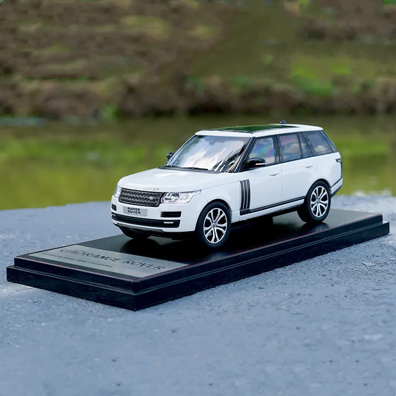 

Модель автомобиля из металлического сплава, литая модель Land Rover, новинка, Range Rover, исполнительный выпуск, коллекция для взрослых, праздничный подарок, семейный дисплей, 1/43