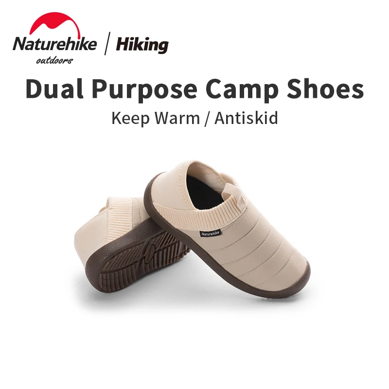 

Naturehike Winter Keep Warm Camp Shoes Outdoor Travel Hiking Thickening Non-Slip Dual Purpose Men Women Fashion Low Top Shoes