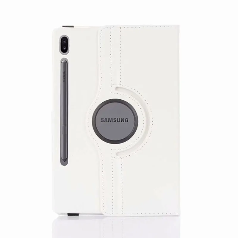 2019 Новый 360 вращающийся стенд кожаный чехол кожи в виде ракушки для samsung Galaxy Tab S6 10 5