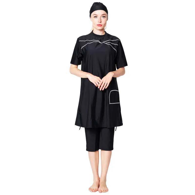 Shehang исламическое плавание костюмы мусульманский купальный костюм для девочек