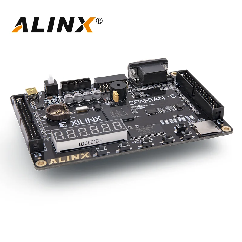 ALINX AX309: XILINX Spartan-6 XC6SLX9 FPGA макетная плата LX9 начальный уровень учебная карта |
