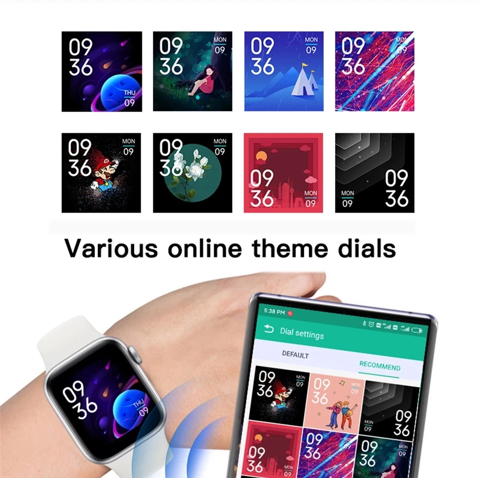 iwo max 2 0 smart watch x7 bluetooth call full touch screen sports fitness tracker heart rate blood pressure monitor smartwatch free global shipping