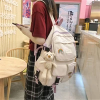 japanese campus womens backpacks for girls harajuku mori schoolbag female student junior high school backpack women luxury