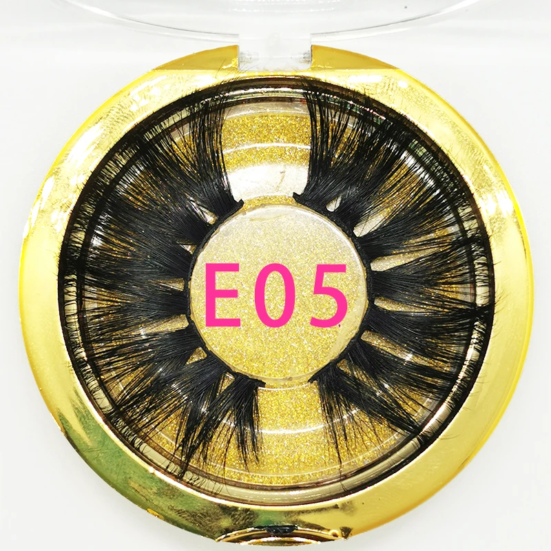 Бесплатная индивидуальная упаковка накладные ресницы 25 мм густые 3D норковые для