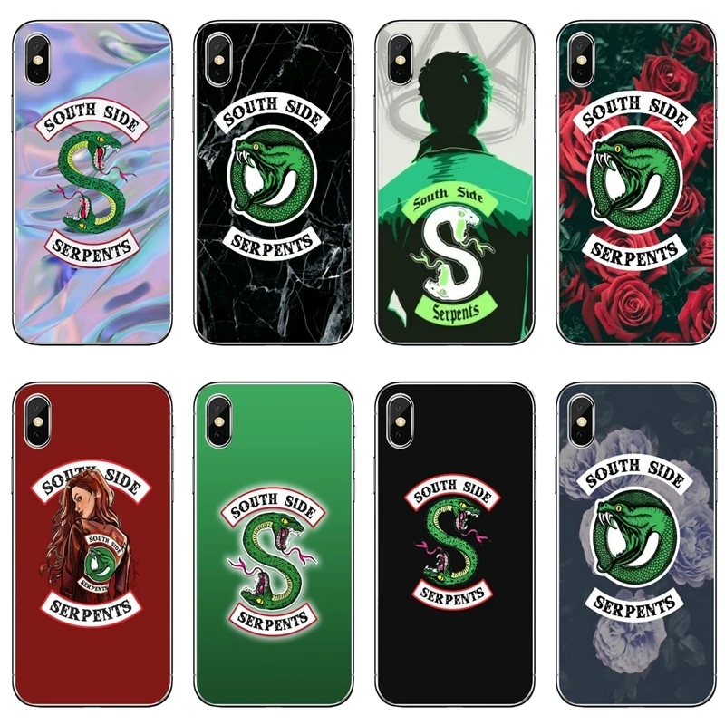 Чехол riverdale South Side serpents snake для Xiaomi Mi 9 8 SE Pro A2 Lite 6X 5 4 A3 A1 Note Max Mix 2 3 Pocophone F1 | Мобильные