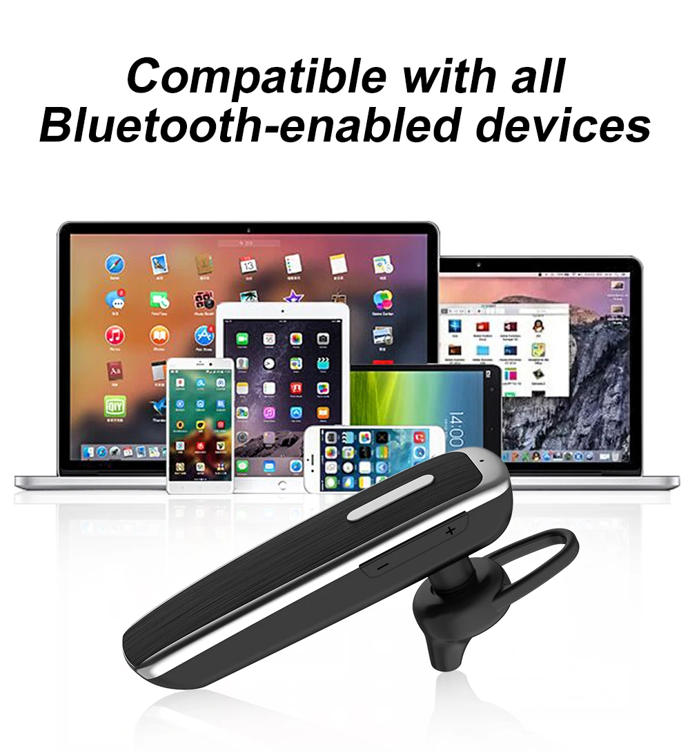 Новинка Bee B30 Bluetooth наушники 22H время разговора Поворотная гарнитура громкой связи беспроводные наушники с шумоподавлением Микрофон для телефона
