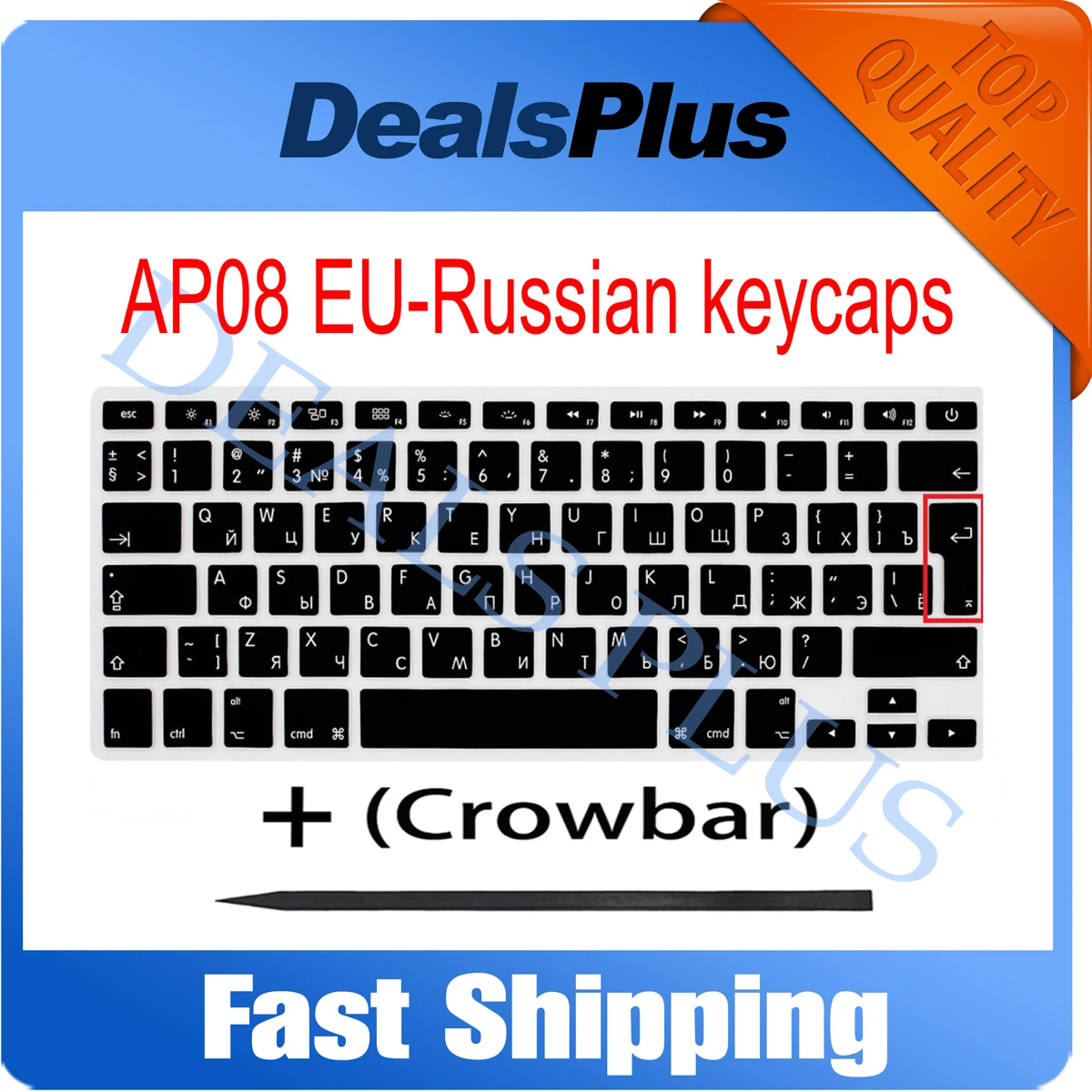 New Laptop AP08 Russian Russia RU Keycaps Keys Keycap + Crowbar For Macbook A1369 A1466 A1425 A1398 A1502 2011-2017