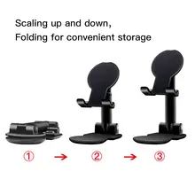Phone Holder Foldable Stand Table Desktop Mobile Phone Accessories Ergonomic Collapsible Adjustable Suporte Celular for iPad