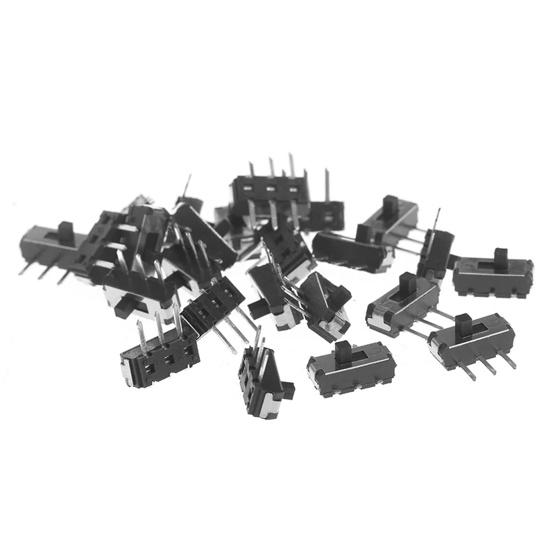 25 шт./компл. MSK-12D19 G2 SPDT 1P2T SMD 3 Pin PCB Панель горизонтальный ползунковый переключатель
