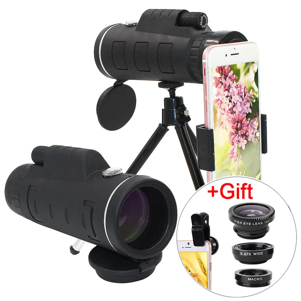 40X60 Zoom Telescope телефото мобильный телефон Объективы для фотоаппаратов смартфонов