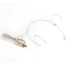 Pro Dual Ear Hook Mic гарнитура головной микрофон для Shure ALL XLR 3PIN TA3F New