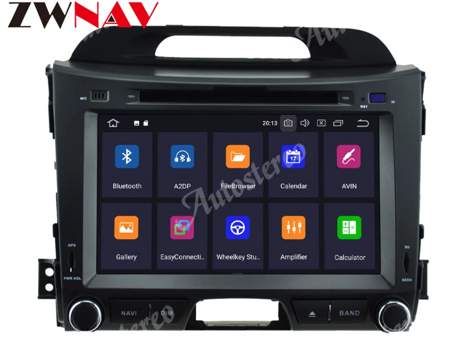 Автомобильный GPS-навигатор для KIA SPORTAGE 10 0-2010 Android 2016 4 Гб + 64 ГБ