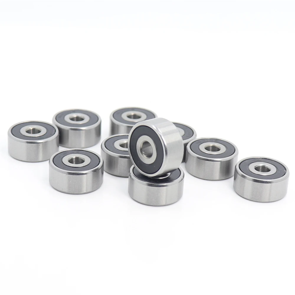 1616 2RS ABEC-1 (10 шт.) 1/2 &quotx1 1/8&quot x3/8 &quotдюймовые шариковые подшипники 12 7 мм x 28 575 9 525 1616RS |