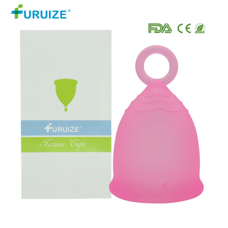 1pcs pink Newest Model Women Cup Medical Grade Silicone Menstrual Cup Feminine Hygiene Copa menstrual Lady Cup Health Care Period Cup Sale - Цвет: 1pcs pink