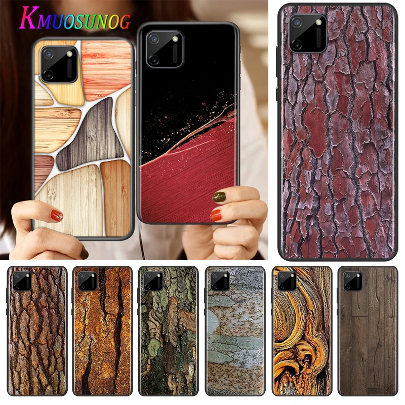 

Wooden Pattern Wood Textures Silicone Cover For Realme V15 X50 X7 X3 Superzoom Q2 C11 C3 7i 6i 6s 6 Global Pro 5G Phone Case