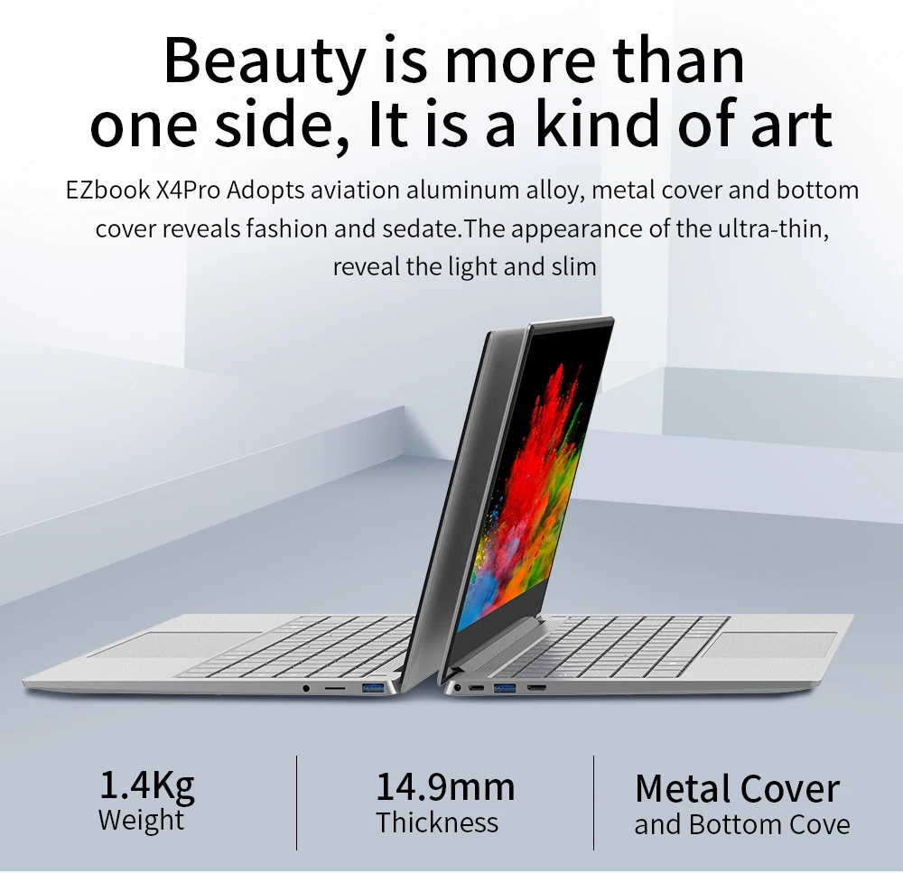 Jumper EZbook X4 Pro ноутбук 8 Гб 256 ГБ SSD 1" FHD дисплей Intel Core i3-5005U ноутбук двухдиапазонный Wifi Win 10 Ultraslim компьютер