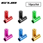 10 шт. CNC велосипедный переключатель трос корпус торцевой крышки велосипедный трос корпус MTB дорожный велосипед тормозпереключатель универсальные аксессуары