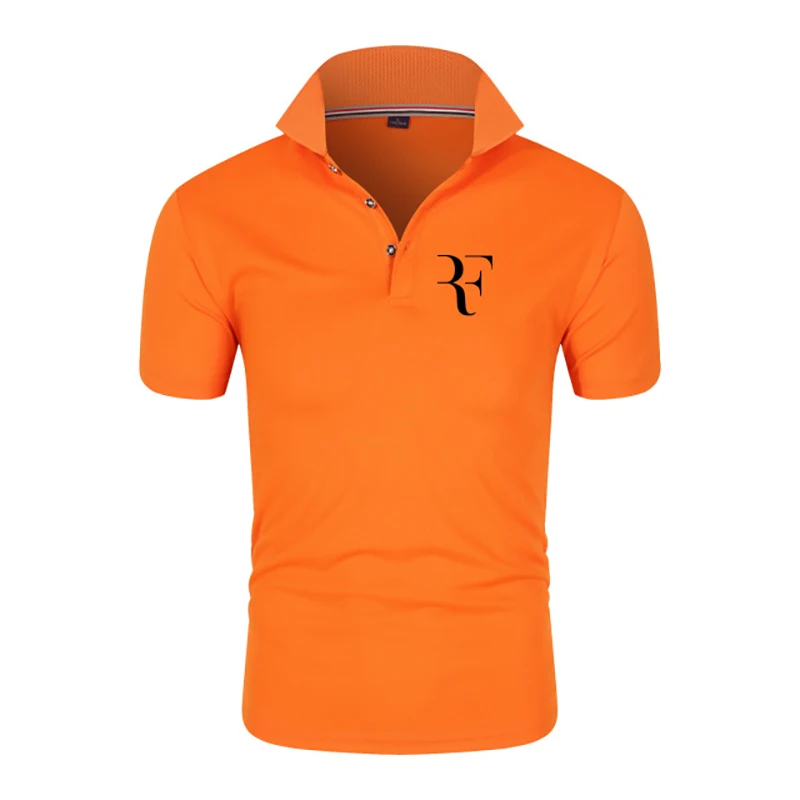 

Polo Shirt Men's Suit Brand Lapel Shirt Short Sleeve Men's Outdoor Sports Jersey Casual Breathable Fashion Quality Top