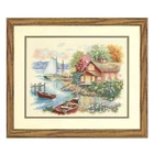 Лидер продаж, комплект для вышивки крестом, для дома, дома, лодки, яхты, Dim 35230