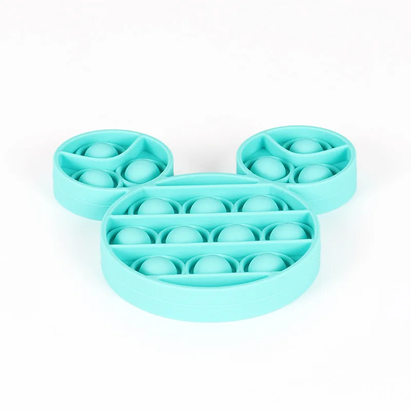 Антистрессовая пузырьковая игрушка с Микки Маусом обучающая головоломка