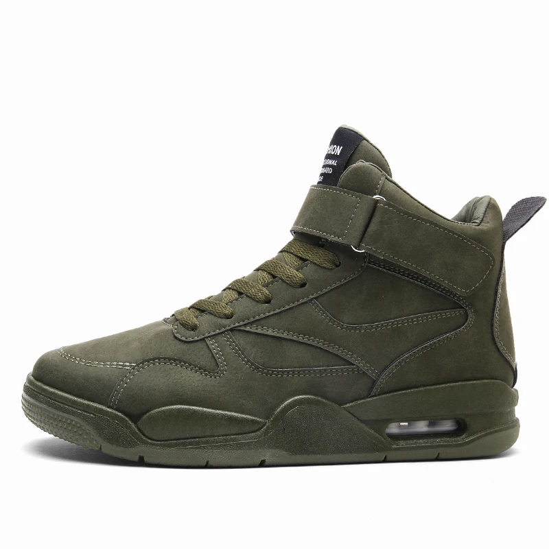 Мужские зимние ботинки теплые кроссовки из кожзаменителя с теплым мехом большие