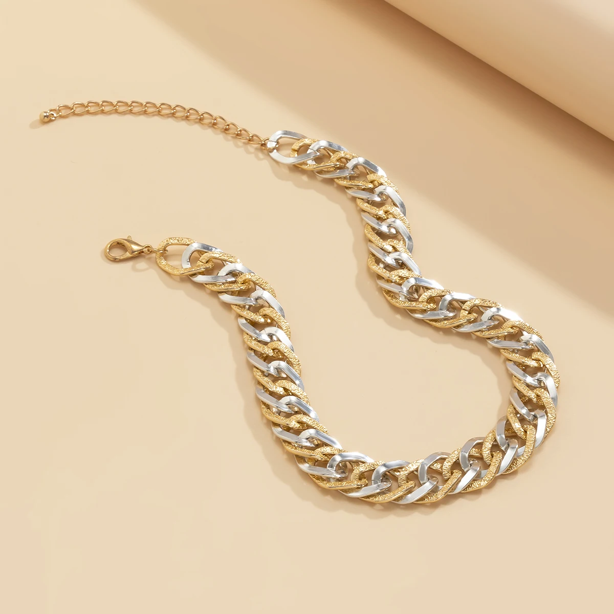 Ingemark винтажное кубинское панцирное большое толстое ожерелье для женщин и мужчин